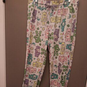 CARE BEARS MULTI COLORS  LOUNGE PANTS SIZE LARGE